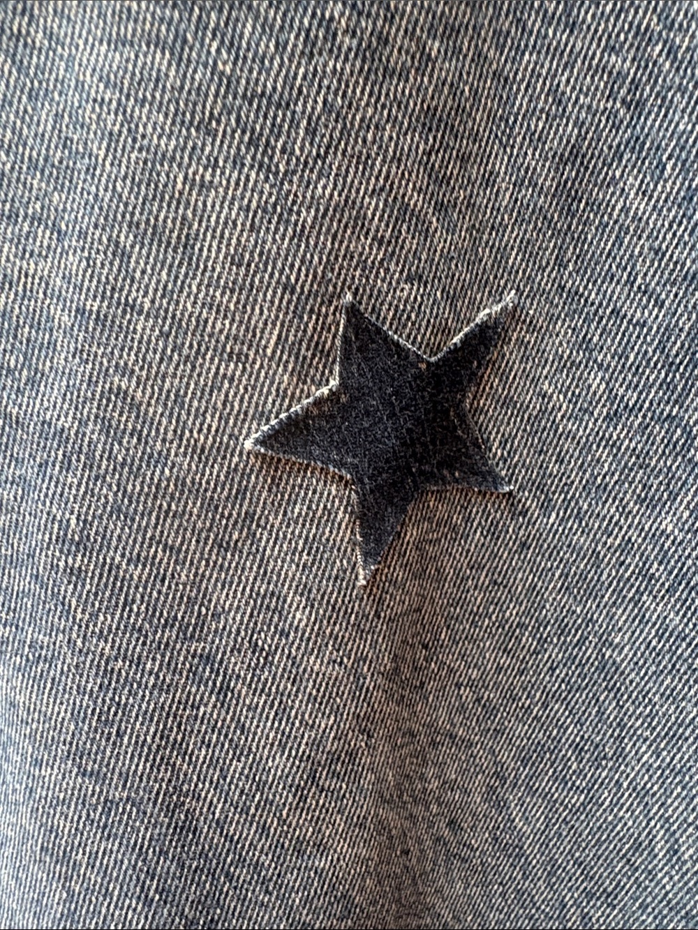Good Ghost Upcycled Wrangler Jeans Sz Lg - Picture 7 of 11
